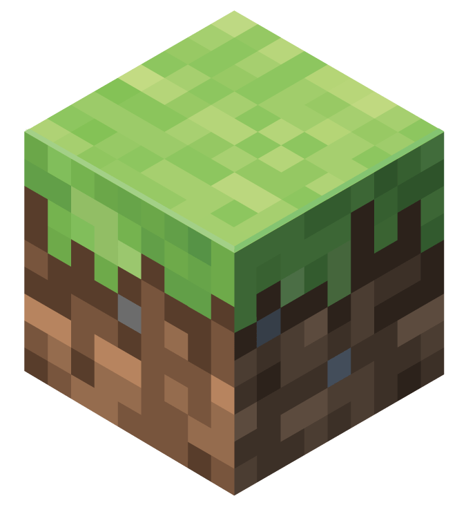 Logo of Minecraft.